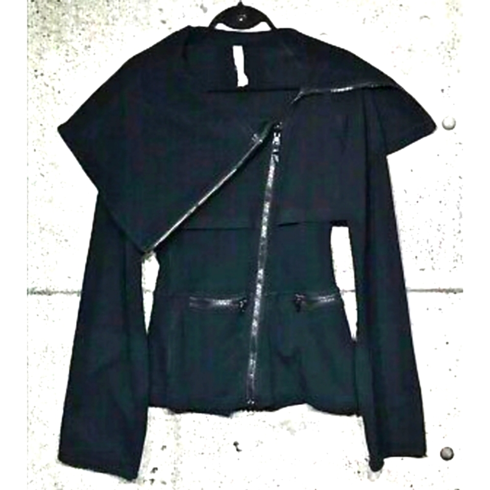 (XS-S) Lululemon Rare Over The Top Cowlneck Vintage Jacket - Picture 3 of 6